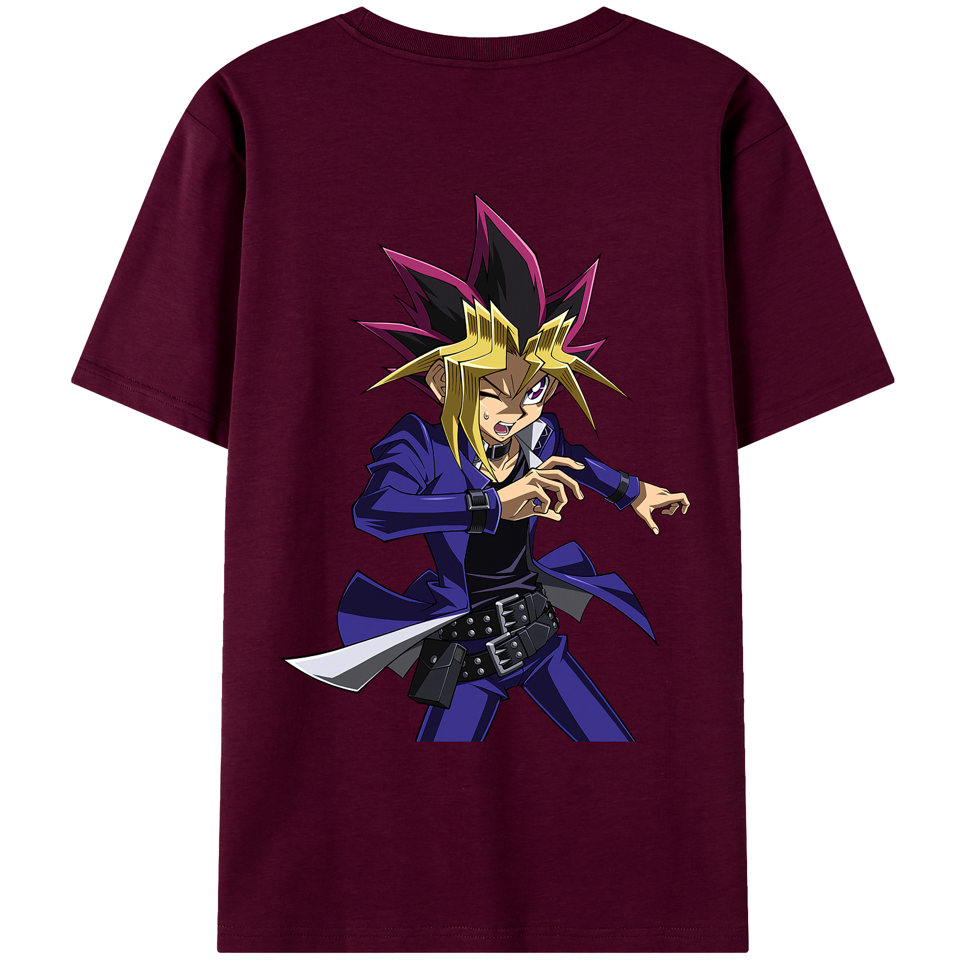 （画像用） 遊☆戯☆王 Yu-Gi-Oh! レディース半袖Tシャツ(バックプリント)